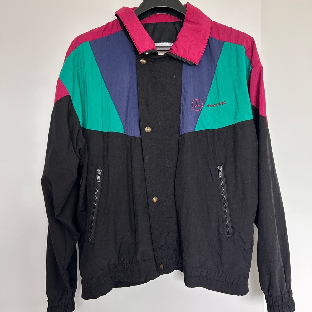Vintage Mercedes-Benz Colorblock Jacket